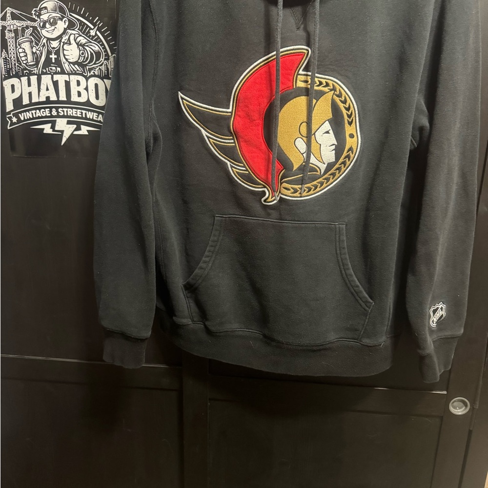 Ottawa Senators Hoodie with Red and Gold Team Crest